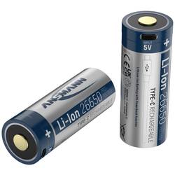 Ansmann 26650 USB-C USB-C® akumulátor 26650 Li-Ion 3.6 V 5100 mAh 1 ks