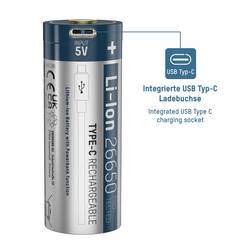 Ansmann 26650 USB-C USB-C® akumulátor 26650 Li-Ion 3.6 V 5100 mAh 1 ks