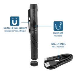 Ansmann 990-00120 Profi mini svítilna, penlight napájeno akumulátorem LED 210 lm černá