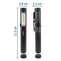 Ansmann 990-00120 Profi mini svítilna, penlight napájeno akumulátorem LED černá