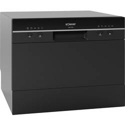 Bomann TSG 7405 stolní myčka 550 mm Energetická třída (EEK2021): D (A - G) nastojato černá