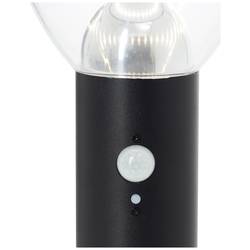 Brilliant G40412/06 Tulip venkovní solární stojanové světlo s PIR senzorem LED modul pevně vestavěné LED 3 W černá