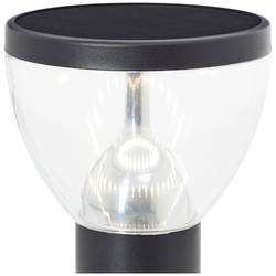 Brilliant G40412/06 Tulip venkovní solární stojanové světlo s PIR senzorem LED modul pevně vestavěné LED 3 W černá