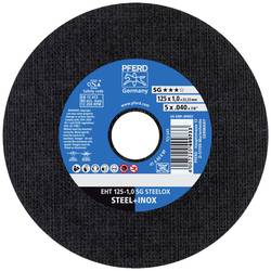 PFERD TOOLS EHT 125-1,0 SG STEELOX (5) 69198297 řezný kotouč rovný 125 mm 5 ks nerezová ocel, ocel
