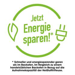 GourmetMaxx 14578 horkovzdušná fritéza, 4 l, 1 400 W, Cool touch pouzdro, černá