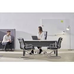 Rocada bílá popisovací tabule 6525PRO (š x v) 100 cm x 100 cm Signální bílá (RAL 9003) plastový vč. odkládací misky , formát na šířku nebo na výšku