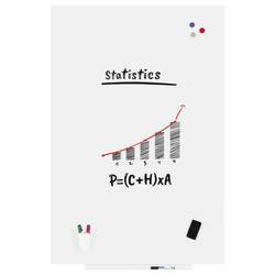 Rocada bílá popisovací tabule 6521PRO (š x v) 100 cm x 150 cm bílá plastový vč. odkládací misky , formát na šířku nebo na výšku