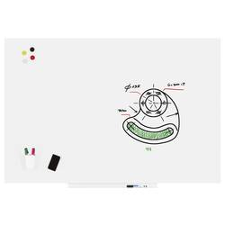 Rocada bílá popisovací tabule 6521PRO (š x v) 100 cm x 150 cm bílá plastový vč. odkládací misky , formát na šířku nebo na výšku