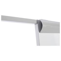 Rocada flipchart 617 (š x v) 1900 mm x 640 mm bílá, šedá omyvatelný, popisovatelný, výškově nastavitelný, vč. odkládací poličky, magnetický R617102