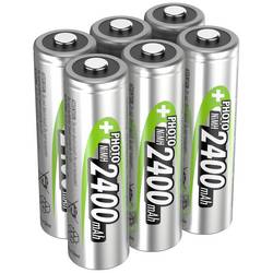 Ansmann 1322-0000-510 akumulátor AA, Ni-MH, 2400 mAh, 1.2 V, 6 ks