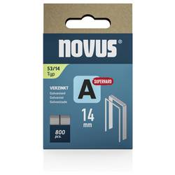 Novus Tools 042-0781 svorky z jemného drátu Typ 53 800 ks Rozměry (d x š) 14 mm x 11.3 mm