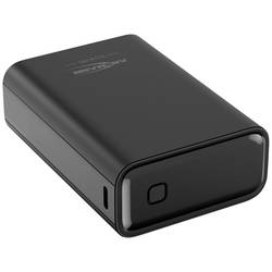 Ansmann 20000 mAh PB222PD sw powerbanka 20 Ah Power Delivery 3.0, Quick Charge 2.0 Li-Pol černá S regulátorem nabíjení, Možnost současného nabíjení a vybíjení,