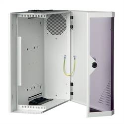 Apranet 19 nástěnná rozváděcí skříň (š x v x h) 610 x 550 x 340 mm 6 U šedobílá (RAL 7035)