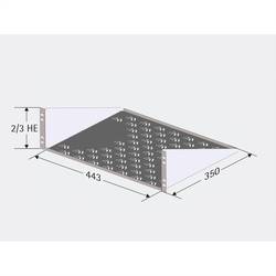 Apranet 26510009 19 palec základní deska síťové skříně 3 U