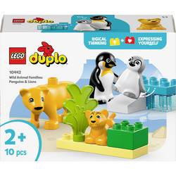 10442 LEGO® DUPLO® Rodiny volně žijících zvířat: Pinguine a Löwen