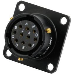 Amphenol 62IN 12E 12 10S 624 kulatý faston, 1 ks