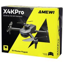 Amewi AMXFlight X4KPro dron RtF s kamerou šedá