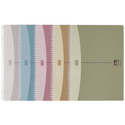 Oxford studijní blok 100101421 modrá, šedá, zelená, fialová, červená A4 čtverečkovaný Počet listů: 90