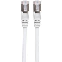 Intellinet 741415 RJ45 síťové kabely, propojovací kabely CAT 6a (surový kabel CAT 7) S/FTP 10.00 m bílá bez halogenů 1 ks