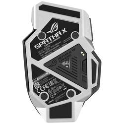 Asus ROG Spatha X optická herní myš, přenos bezdrátový, USB, 12 tlačítko, 19000 dpi, černá