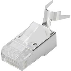 Digitus AK-219604 Modulární konektor RJ45 CAT 6A, stíněný AK-219604 zástrčka, rovná Počet pólů 8P8C 1 ks