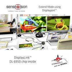 club3D USB-C® dokovací stanice CSV-1460 Vhodné pro značky (dokovací stanice pro notebook): univerzální Elitebook, IdeaPad, Latitude, Lenovo Thinkpad, Thinkpad,