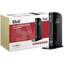 club3D USB-C® dokovací stanice CSV-1460 Vhodné pro značky (dokovací stanice pro notebook): univerzální Elitebook, IdeaPad, Latitude, Lenovo Thinkpad, Thinkpad,