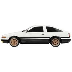 Amewi AE86 Sprinter Trueno Scale Drift bílá komutátorový 1:18 RC model auta elektrický silniční model zadní 2WD (4x2) RtR 2,4 GHz vč. akumulátorů a kabelu k