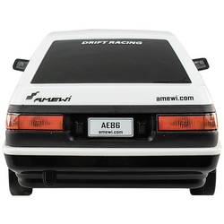 Amewi AE86 Sprinter Trueno Scale Drift bílá komutátorový 1:18 RC model auta elektrický silniční model zadní 2WD (4x2) RtR 2,4 GHz vč. akumulátorů a kabelu k