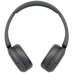 Sony WH-CH520 Headset otevřená (On Ear) Bluetooth® stereo černá Redukce šumu mikrofonu Indikátor nabití, headset, personalizace zvuku, regulace hlasitosti,