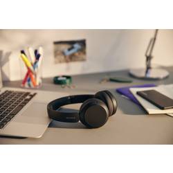 Sony WH-CH520 Headset otevřená (On Ear) Bluetooth® stereo černá Redukce šumu mikrofonu Indikátor nabití, headset, personalizace zvuku, regulace hlasitosti,