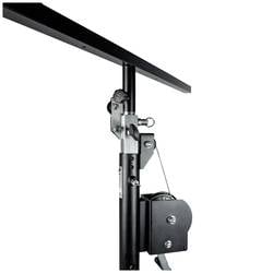 Adam Hall SWU 400 T stativ na světlo vč. páky, vč. traverzy Zatížitelný do hmotnosti:85 kg