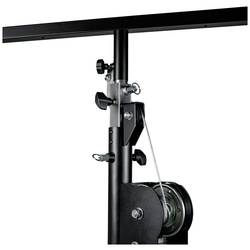 Adam Hall SWU 400 T stativ na světlo vč. páky, vč. traverzy Zatížitelný do hmotnosti:85 kg