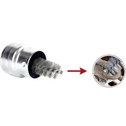 Čistící kartáč pro baterie se 10 barevnými kotouči IWH 19080