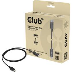 club3D CAC-1083 DisplayPort / HDMI kabelový adaptér [1x zástrčka DisplayPort - 1x HDMI zástrčka] černá 2.00 m