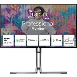 AOC U27U3CV LCD monitor 68.6 cm (27 palec)3840 x 2160 Pixel, 16:9, 4 ms, IPS LCD