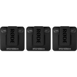 RODE Microphones Wireless GO II nasazovací řečnický mikrofon Druh přenosu:USB vč. tašky, vč. ochrany proti větru, vč. kabelu Mikrofon TRS (konektor jack 3,5 mm