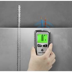 TOOLCRAFT detektor BT-3216725 Druh materiálu kabely vedoucí napětí, neželezných kovů, dřeva, železných kovů