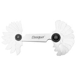 Dasqua 1501-1024 Rádiusová měrka metrická 0.25 - 7 mm