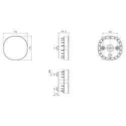 Fristom zadní světlomety otevřené konce couvací světlo vzadu 12 V/DC, 24 V/DC
