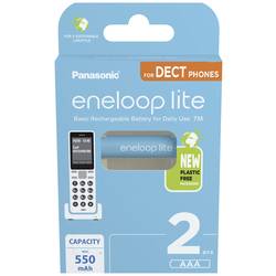 eneloop eneloop lite DECT HR03 akumulátor AAA Ni-MH 550 1.2 V 2 ks