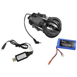 Amewi 22568 Arocs Kranwagen 1:14 elektrický RC model nákladního automobilu RtR vč. akumulátorů a kabelu k nabíjení, se zvukovou funkcí, se světelným efektem