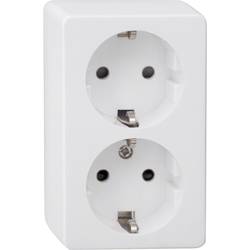 REV 2násobný kompletní sada zásuvka bílá 0510071777 1 ks