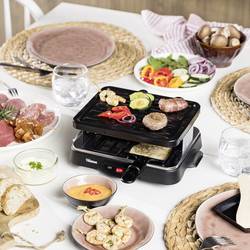 Tristar RA-2949 raclette gril 4 pánve černá