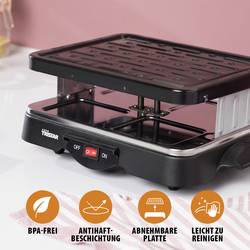 Tristar RA-2949 raclette gril 4 pánve černá