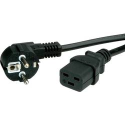 Value 19.99.1552 napájecí kabel černá 2 m