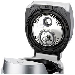 Cuckoo CRP-LHTR0609F vařič rýže bílá, stříbrná s odměrkou