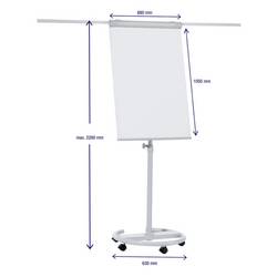 Franken tabule na flipchart Easel ECO Mobile Steel F2400/N