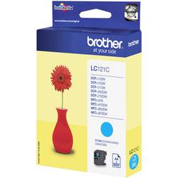 Brother Ink LC-121C originál azurová LC-121 C