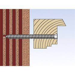 Fischer 532914 Windowframe screw 7.5 mm 132 mm ITX 100 ks